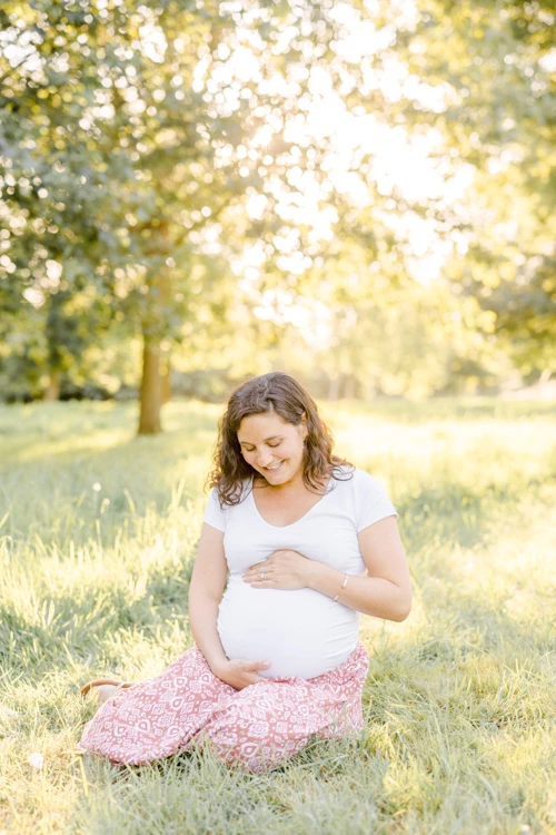 bonheur prairie enfant gris marron